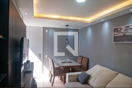 sala de apartamento à venda com 2 quartos, 47m² em Curicica, Rio de Janeiro