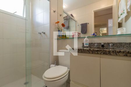 Apartamento à venda com 86m², 3 quartos e 2 vagasBanheiro da Suíte 