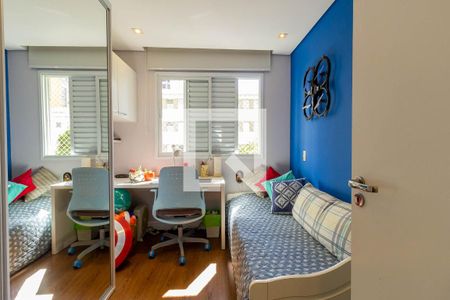 Apartamento à venda com 86m², 3 quartos e 2 vagasQuarto 3