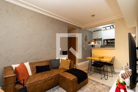 Sala de apartamento à venda com 2 quartos, 53m² em Jardim das Tulipas, Jundiaí