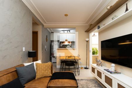 Sala de apartamento à venda com 2 quartos, 53m² em Jardim das Tulipas, Jundiaí
