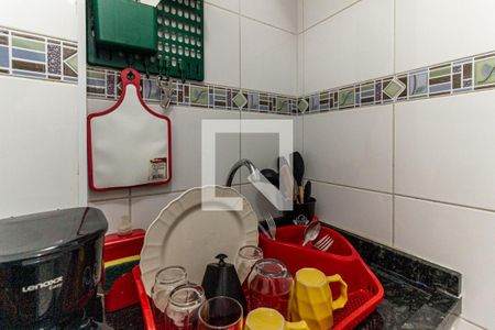 Cozinha de apartamento para alugar com 2 quartos, 40m² em Centro Histórico de São Paulo, São Paulo