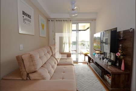 Sala  de apartamento à venda com 2 quartos, 60m² em Vila Gonçalves, São Bernardo do Campo