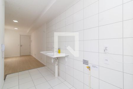 Cozinha de apartamento para alugar com 2 quartos, 40m² em Bonsucesso, Rio de Janeiro