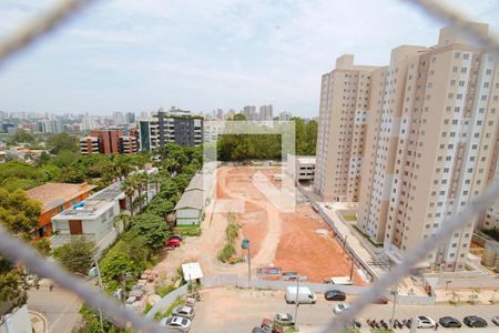 Vista da Sala de apartamento à venda com 1 quarto, 24m² em Paraíso do Morumbi, São Paulo