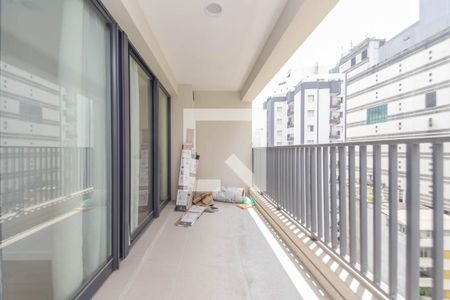 Varanda de apartamento à venda com 1 quarto, 41m² em Bela Vista, São Paulo