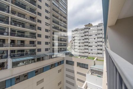 Vista da Sala de apartamento à venda com 1 quarto, 41m² em Bela Vista, São Paulo