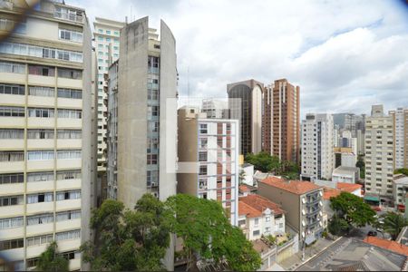 Vista da Sala de apartamento à venda com 2 quartos, 70m² em Bela Vista, São Paulo