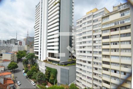 Vista da Sala de apartamento à venda com 2 quartos, 70m² em Bela Vista, São Paulo