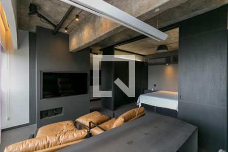 Sala de apartamento à venda com 1 quarto, 48m² em Vila Gertrudes, São Paulo