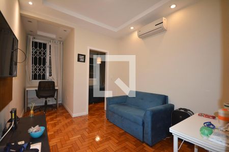 Sala de apartamento à venda com 1 quarto, 48m² em Flamengo, Rio de Janeiro