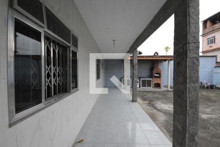      Varanda da Sala  de casa à venda com 3 quartos, 301m² em Váz Lobo, Rio de Janeiro