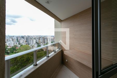Varanda de apartamento à venda com 2 quartos, 64m² em São Lucas, Belo Horizonte