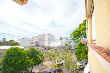 Sala_Vista  de apartamento à venda com 3 quartos, 98m² em São João, Porto Alegre