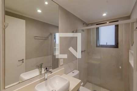Banheiro de apartamento para alugar com 1 quarto, 43m² em Moema, São Paulo