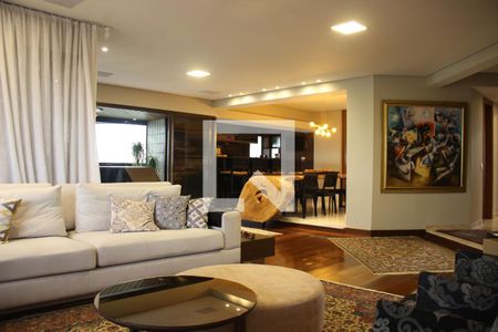 Sala detalhe de apartamento para alugar com 4 quartos, 287m² em Paraíso do Morumbi, São Paulo