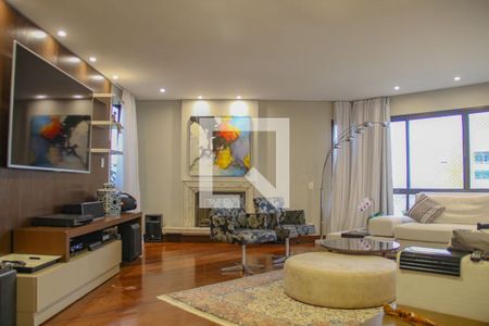 Sala de apartamento à venda com 4 quartos, 287m² em Paraíso do Morumbi, São Paulo