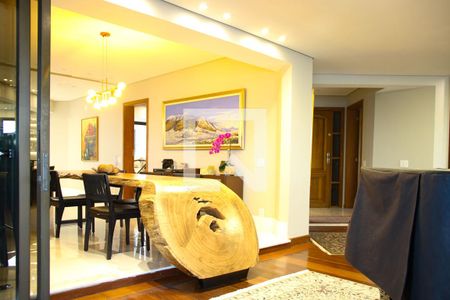 Detalhe Sala de apartamento para alugar com 4 quartos, 287m² em Paraíso do Morumbi, São Paulo