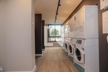 Studio à venda com 26m², 1 quarto e sem vagaLavanderia