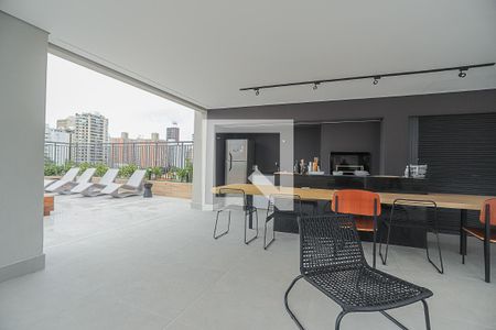 Studio à venda com 26m², 1 quarto e sem vagaChurrasqueira