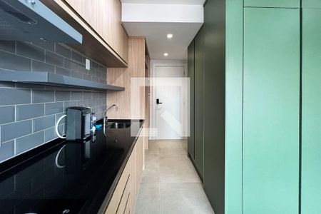 Studio à venda com 26m², 1 quarto e sem vagaCozinha