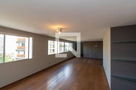Sala de Estar/Jantar de apartamento à venda com 3 quartos, 190m² em Cambuí, Campinas