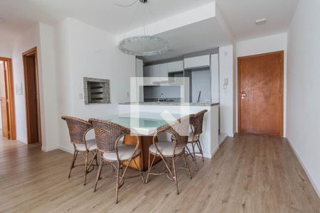 Sala de apartamento para alugar com 2 quartos, 74m² em Barreiros, São José