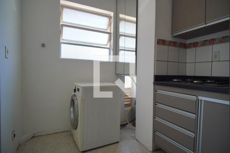 Cozinha de kitnet/studio à venda com 1 quarto, 30m² em Boa Vista, Porto Alegre