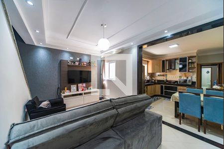 Sala de apartamento à venda com 2 quartos, 130m² em Vila Pires, Santo André