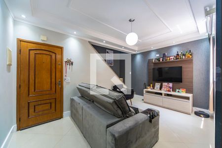 Sala de apartamento à venda com 2 quartos, 130m² em Vila Pires, Santo André