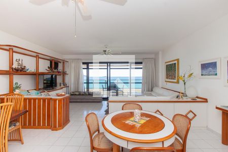 Sala de apartamento para alugar com 4 quartos, 300m² em Vila Luis Antônio, Guarujá