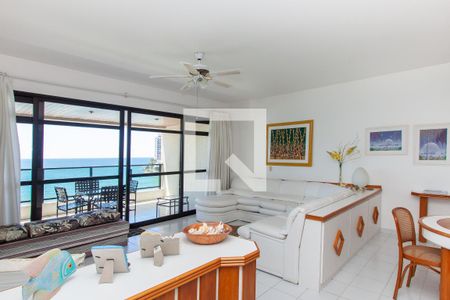 Sala de apartamento para alugar com 4 quartos, 300m² em Vila Luis Antônio, Guarujá