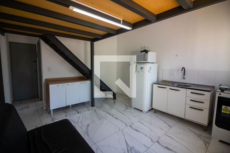 Sala de apartamento para alugar com 1 quarto, 25m² em Cidade Monções, São Paulo