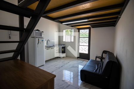 Sala de apartamento para alugar com 1 quarto, 25m² em Cidade Monções, São Paulo