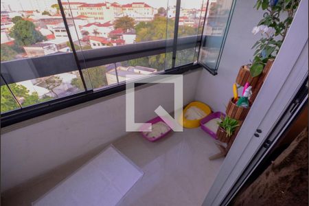 Apartamento à venda com 75m², 3 quartos e 1 vagaVaranda