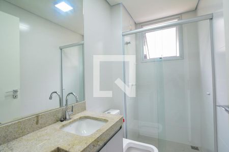 Banheiro de apartamento à venda com 1 quarto, 49m² em Luxemburgo, Belo Horizonte