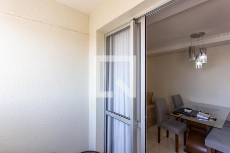 Varanda da Sala de apartamento à venda com 3 quartos, 90m² em Heliopolis, Belo Horizonte