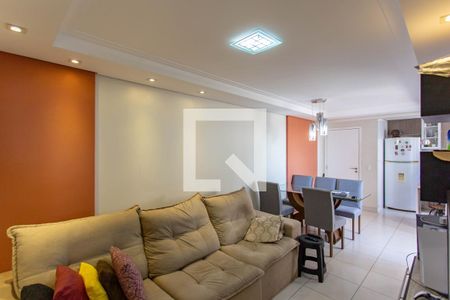 Sala de apartamento à venda com 3 quartos, 90m² em Heliópolis, Belo Horizonte