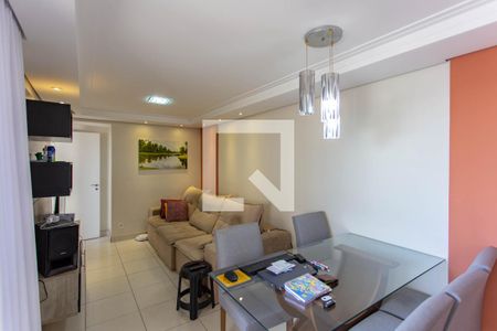 Sala de apartamento à venda com 3 quartos, 90m² em Heliopolis, Belo Horizonte