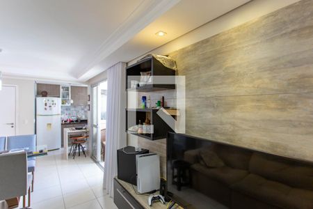 Sala de apartamento à venda com 3 quartos, 90m² em Heliópolis, Belo Horizonte