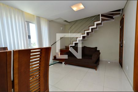 Sala de apartamento à venda com 3 quartos, 170m² em Palmares, Belo Horizonte