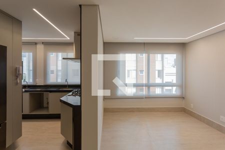 Sala de apartamento para alugar com 2 quartos, 63m² em Lourdes, Belo Horizonte