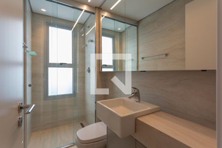 Apartamento para alugar com 63m², 2 quartos e 2 vagas Apartamento para alugar com 63m², 2 quartos e 2 vagasBanheiro da Suíte