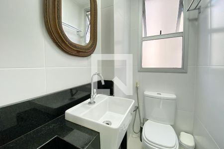Lavabo da Sala de apartamento à venda com 1 quarto, 44m² em Savassi, Belo Horizonte