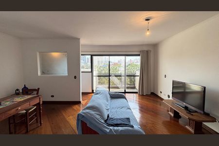 Sala  de apartamento à venda com 3 quartos, 140m² em Vila Alzira, Santo André