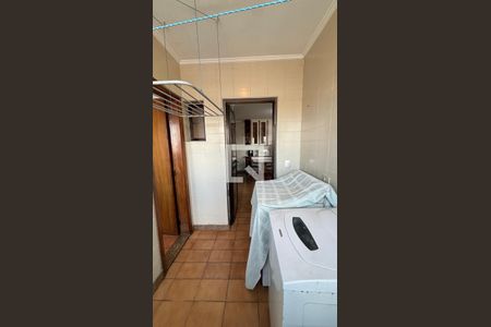 Área de Serviço de apartamento à venda com 3 quartos, 140m² em Vila Alzira, Santo André