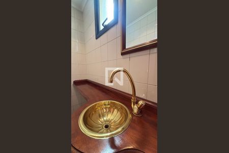 Lavabo de apartamento à venda com 3 quartos, 140m² em Vila Alzira, Santo André