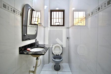 Banheiro 1 - Térreo de casa para alugar com 3 quartos, 162m² em Marapé, Santos
