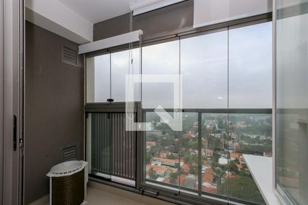 Varanda de kitnet/studio para alugar com 1 quarto, 25m² em Santo Amaro, São Paulo