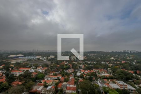 Vista Varanda de kitnet/studio para alugar com 1 quarto, 25m² em Santo Amaro, São Paulo